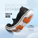 Skechers Shoes para hombres para verano Mesh Flash Wear Sporty Casual Shoes Ligerae un pie Blk Black 42