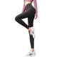Huiang Sports Pants Women's Yoga Pants Yoga Wear Running Pants Fitness Pants Cycling Pilates Tight Quick-Drying Pants Black M