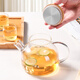 Baijie cold kettle teapot cold kettle filterable heat-resistant glass water cup flower and fruit teapot juice pot household large capacity