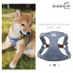 puppytie dog leash vest type dog walking leash Teddy leash dog rope adjustment small and medium-sized dog harness supplies denim blue - chest harness + leash XS - ultra-small recommended 4-10Jin [Jin equals 0.5 kg]