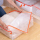 Anmai quilt storage bag student clothing sorting bag moving packing woven transparent thickened large capacity duffel bag S1342*1