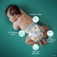 Pampers Baby Trockenen Einwegwindel 204 Stück Stück 1