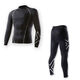 2XU compression pants sports men and women quick-drying running pants training stretch yoga pants gradient fitness tights trousers gold label women's trousers thin section M