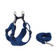 Chongdeduo Dog Leash Small Dog Harness Dog Leash Dog Rope Dog Walking Leash Teddy Pomeranian Corgi Blue XS (7-14Jin Jin is equal to 0.5kg dog)