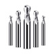 60 degree tungsten steel ball cutter 2-edge ball end mill for aluminum R0.5 R2 R3 R4 R5 R6 spherical ball cutter for aluminum R1 R0.5*2*4*50 (for aluminum)