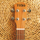 Todo Ukulele River Nil Carbon String Pfirsich Herz empfohlen für Anfänger Kinder kleine Gitarre Todo Nile Nile Nile Nile 23 Zoll