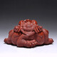 Gold inlaid jade, handmade by teacher Wang Renbing, three-legged golden toad tea pet tea table decorations, Yixing purple sand tea table decorations, kung fu tea set, Wang Renbing Jinbao golden toad