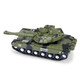 
WENYI tank missile vehicle toy children's military large rocket launcher tank model inertial toy car 3-6 years old boy Tank vehicle army green 741A