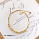 YISEILA/Isavila 18K gold bracelet women's cat eye K gold gold rose gold bracelet bracelet bracelet gold jewelry 18k gold ten cat eye bracelet 15+3cm adjustable