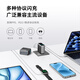 ANKER安克智显充140W充电器 氮化镓屏显type-c多口pd快充100W插头适用iPhone16手机华为电脑笔记本深灰