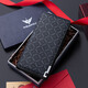 Williampolo Kaiser Paul Wallet Herren Long Mode Marke Light Marke 2023 Neue Brieftasche Kupplungsbrieftasche Schwarz - Abnehmbares zerlegtes Armband