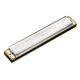 Swan SWAN 24-hole polyphonic harmonica C tune (phonetic marking) silver