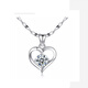 Fat Donglai same style pt950 platinum pendant women's necklace single 18K white gold clavicle chain single pendant without chain free 1, Love Rubik's Cube single pendant without chain platinum p