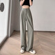 Pantalones de textura hechos por el algodón para primavera y otoño Summer Los nuevos pantalones casuales caídos de mujeres sueltas para la cintura delgada de las mujeres Pantalones estrechos de las piernas ancho 687 Green-Green [alta calidad] 25.5 2xl 140jin [Jin equivale a 0.5 kg] -165Jin [Jin equivale a 0.5 kg]