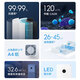 Xiaomi Air Purifier 4Lite removes formaldehyde, removes odor, removes smog and PM2.5 for home use, light sound design, Xiaoai classmates APP interconnection
