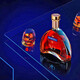 Martell French Cognac Wine Xo Arch Bridge Boule Boute célèbre VSOP Bouteille originale importée Martell XO1000ML par pièce