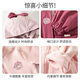 Banxidi Girls' Jacket Spring and Autumn 2025 New Children's Clothes Fashionable Baby Girl Three-in-One Removable Autumn Clothing Children's Clothes Pink Three-in-One Polar Fleece Liner 100 cm