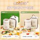 
Snoopy (SNOOPY) insulation lunch box lifting pot 2L large capacity office worker student multi-layer portable stainless steel insulation barrel (with insulation bag)