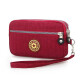 Kingtrip new canvas bag Oxford nylon fashion clutch coin wallet women's bag casual bag mother mini bag rose red