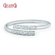 GsunG Platinum Gold Hoop Bracelet PT950 Open Round Bracelet for Men and Women Platinum Couple Style Gold Hoop Bracelet Customized Products Contact Customer Service