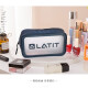 LATIT [JD.com's own brand] travel transparent water-repellent cosmetic bag, business trip toiletry bag, storage bag, bath bag, travel portable bath bag, bath bag silver