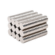 LIXINGYI Potente bloqueo imán Piudad del imán fuerte Redución redonda de hierro Iron Boron Magnet Magnet Desktop Oficina de la oficina REFRIGORADOR REDORDITOR DEL REBISTRIMIENTO Iron Stone Magnet redondo Redondo Diámetro de 5 mm de 5 mm de 3 mm [5 piezas]