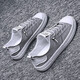 Sakura Makeup Spring and Summer Men's Canvas Shoes Casual Shoes Men's Shoes Boots Fashion Breathable Board Shoes Sports Shoes Boys Small White Shoes Men md-6636 Black and White Size 39
