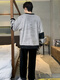Pyjamas pour hommes et flanelle d'hiver pour hommes épaissis des étudiants de dessin animé rond chaud parmi les jeunes vêtements pour hommes en vrac wyex3890 2xl (recommandé 135-155jin [Jin est égal à 0,5 kg]) toute taille