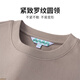 
Mark Huafei [pure cotton] short-sleeved T-shirt for men 25 spring and summer new round neck letters embroidered comfortable breathable loose men's T-shirt 701 khaki (silhouette version) S (height 155-165 weight 55-60)