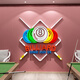 
Shaoyu Internet celebrity billiards hall wall decoration supplies painting billiards room snooker club creative cultural background wall stickers 13554 billiards in yellow, orange, yellow, big red, dark green, super large