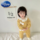 Disney baby clothes spring clothes onesie newborn cute princess ha-wear baby girl 100-day full moon suit bow yellow 36cm 66