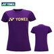 YONEX尤尼克斯羽毛球服短袖运动T恤速干衣服yy团购队服 115179 多色 品蓝女款215179-683 M