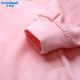 Kaimi Bear Children's Clothing Girls' Suit Spring and Autumn Clothes Children's Sports and Casual Sweatshirts for Middle and Large Children Fashionable Two-piece Set Trendy Girls' Clothes Pink (Flower Style) Size 140 Recommended Height Around 130cm