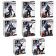CM military building block simulation special police soldier doll joint movable military figure set model kid assembly toy XJ-9921 World War II soldier 8 dolls + weapons