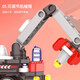 
Bruco large-grain assembly building blocks and toys transportation series-Bubble ever-changing heavy truck birthday gift