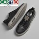Zapatos de cocodrilo de la marca Cartelo 2025 zapatos de cuero casual para hombres de 2025 zapatos de cuero genuino de cuero genuino para hombres suaves zapatos de trabajo de otoño transpirable - seda de hielo transpirable - 6624d 39 Número de código deportivo estándar