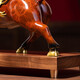 Ming Dynasty Copper Smith Copper Cow Ornaments est magnifique et puissant. Money Cow Office Desktop Home Room. Cadeau personnalisé pour l'ouverture. La grande taille de la vache en or rouge mesure environ 30 * 10 * 22 cm de long.