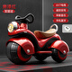 Holewa Children's Elektromotorrad Männer und Frauen Kinder aufladen Spielzeugauto Batteriewagen Baby-Dreiräder Sitze für Kinderauto Geschenke, Schwarz + Dual Drive + große Batterie