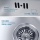 科勒（KOHLER） 厨房水槽洗菜盆台上台下式单槽套餐加厚304不锈钢洗碗槽洗菜池 3884T-C-NA单槽小户型