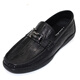 
RITAI Japanese and Thai leather shoes for men in spring 2024 new versatile leather one-sole and soft sole breathable casual bean dou loafer shoes trend black 2694S61161B 38