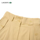 Lacoste French Crocodile Damen -Elastizitätshose Taille Rüppte tägliche lässige, komfortable vielseitige Bermuda -Shorts FF3880 IXQ/Croissant 36 160