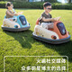 Aobele children's electric car WALL-E car baby bumper car children's electric car can sit on four-wheeled toy electric car high-end + blue + remote control + Bluetooth + 6V battery