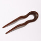 Mengyi simple U-shaped hairpin large retro hairpin hairpin versatile ball hairpin brown