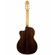 
song toos Santos SONG TOOS C030/CEQ red pine solid wood veneer vibrating electric box missing corner classical guitar