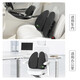 Mi Qiao (minicute) lumbar cushion ergonomic lumbar backrest office car seat cushion chair lumbar support care lumbar spine annual meeting gift
