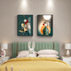 
Little Lulin children's room decoration paintings, little boy's room hanging paintings, cute bubbles, female bedroom bedside paintings, inspirational astronaut murals 13784-Bubble Girl Tempered Crystal Porcelain-70*90 Black Frame