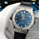 [SEGUNDA 95 NUEVO] Hublot Classic Fusion Series Men's Watch 511NX7170LR MAQUINARIA AUTOMÁTICA TITANIUM METAL RELOJ 20 AÑOS SET 45 mm