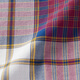 MUJI men's Madras checked button-neck short-sleeved shirt men's shirt jacket pure cotton AC1W8A4S red checked S (165/84A)
