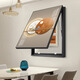 
Yaoshijia painting light luxury meter box decoration painting vertical version modern simple living room cover switch without punching dining room hanging painting JD12354 Fulu Pentium 35*45cm (cover 25*35) left push and pull black frame