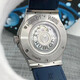 [SEGUNDA 95 NUEVO] Hublot Classic Fusion Series Men's Watch 511NX7170LR MAQUINARIA AUTOMÁTICA TITANIUM METAL RELOJ 20 AÑOS SET 45 mm